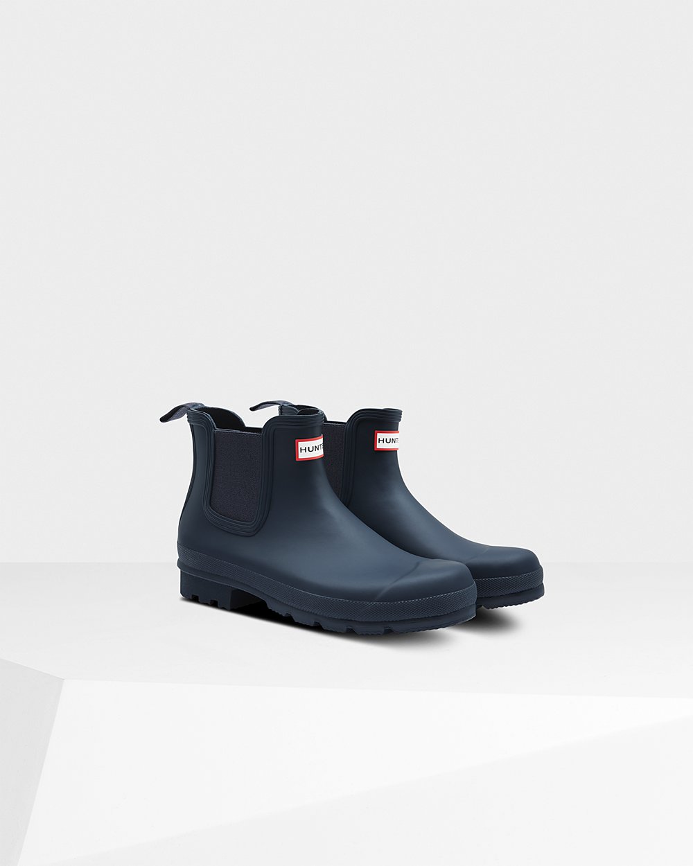 Mens Hunter Original - Chelsea Boots Navy - 6857-PCSHK